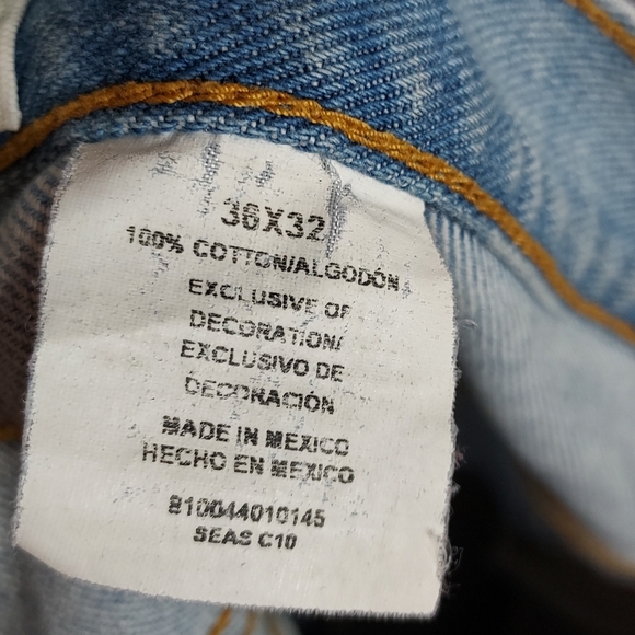 Canyon River 1987 Blues Regular Fit Men's Jean 36×32 - Picture 6 of 6